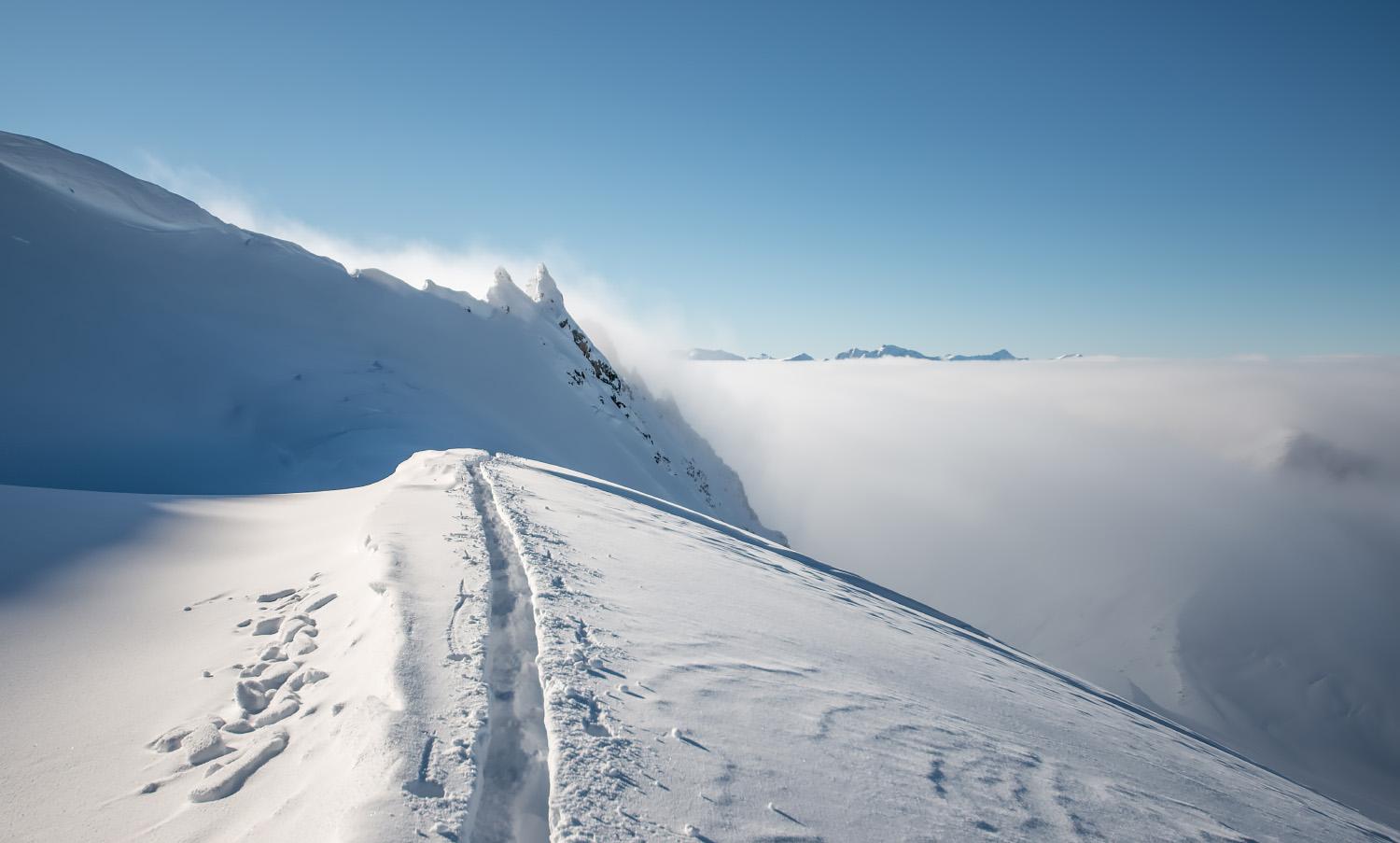 Mer informasjon om "I det legendariske pudderriket Glacier National Park"